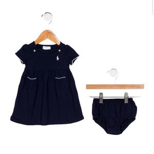 Ralp Lauren Girls Dress Set